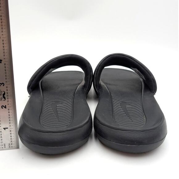 Nike Victori One Men's Everyday Slide Sandals Logo Black Size US11 EU45 - Picture 4 of 13